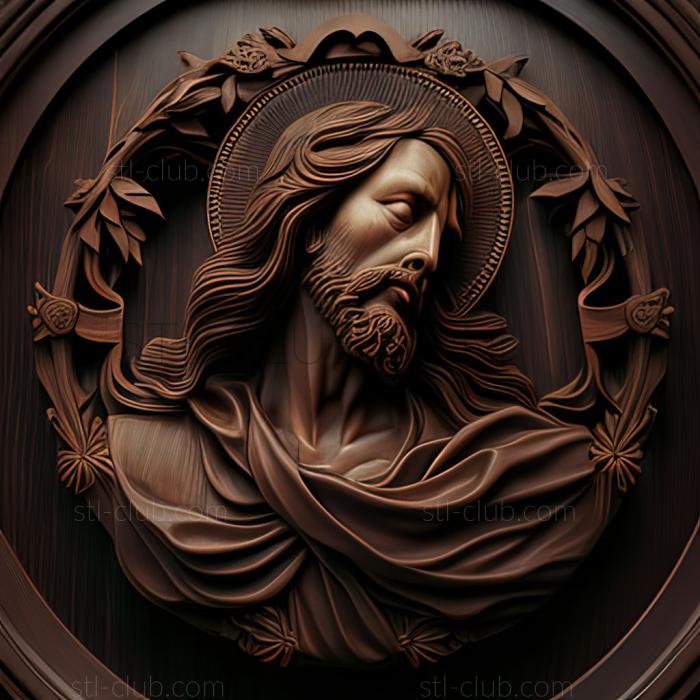 3D model st jesus (STL)